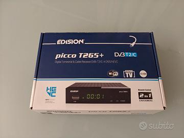 Decoder Edision  DVB-T2/C Picco T265+
