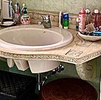 lavabo bagno in pietra