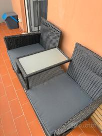 Divanetto da esterno ( 2 posti)