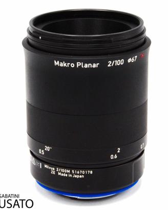 USATO Zeiss 100mm F2 (Canon EF)   24589