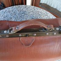 Borsa da dottore in cuoio vintage