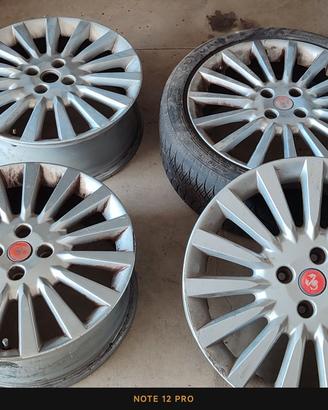 Set 4 cerchi in lega da 17 pollici Punto Evo