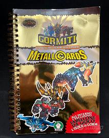 Album Gormiti MetalCards Mythos con 51 carte