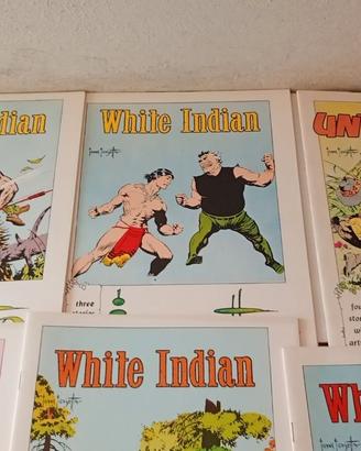 WHITE INDIAN 1/5 SERIE COMPLETA + SPECIALE FRAZETA