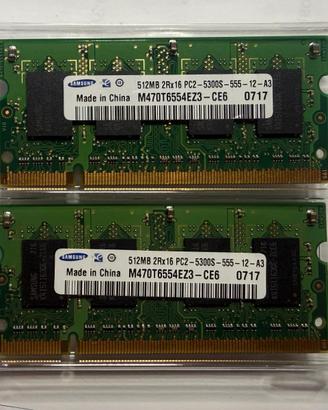 SAMSUNG DDR2 M470T6554EZ3-CE6