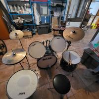 batteria acustica completa