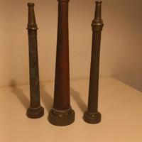 Lancia antincendio vintage in rame