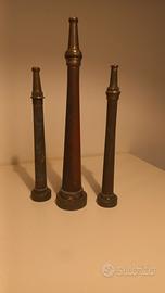 Lancia antincendio vintage in rame