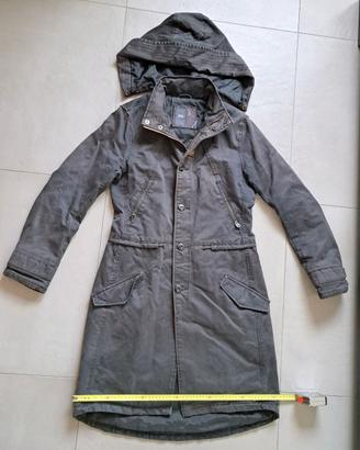 Giaccone GSTAR RAW nero effetto used