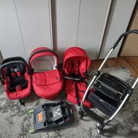Trio passeggino + Isofix peg perego book 51