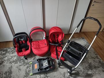 Trio passeggino + Isofix peg perego book 51