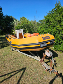 Gommone nautica Aiello con motore Tohatsu 18 cv