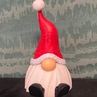 Gnomo natalizio 8,5 cm stampa 3D