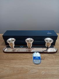 porta candele cecconi argento 925