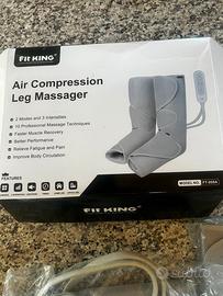 Massaggiatore a compressione per gambe e piefi