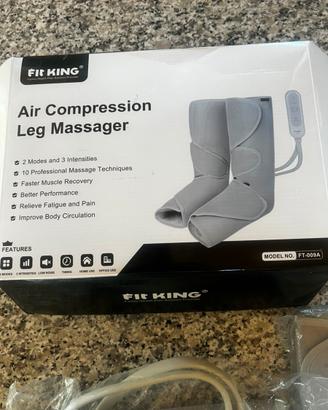 Massaggiatore a compressione per gambe e piefi