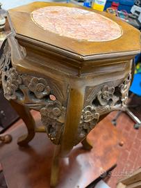 Tavolino portavaso vintage
