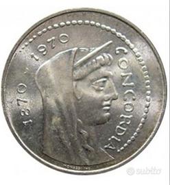 FDC 1000 lire 1970 Argento Repubblica Italiana