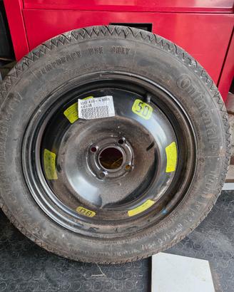 Ruota di scorta completa 135/90 r16