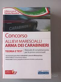 Libro per concorso allievi marescialli