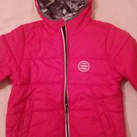 Giacca neve bambino reversibile veste 10 anni