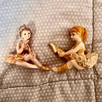 2 ballerine in resina anni’90