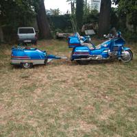Carrello per Honda Goldwing 1500 con gancio traino