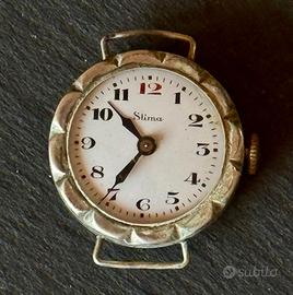 Orologio antico STIMA anni 20'30 Argento donna 
