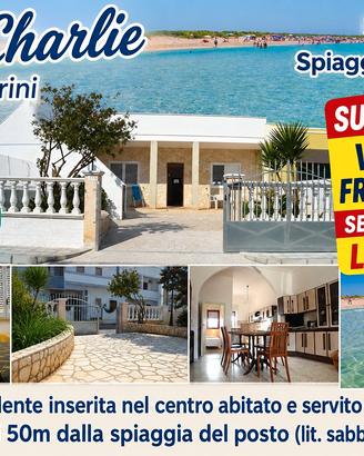 Villa 50 MT MARE DA DOMANI Lido Marini 3Camere 2WC