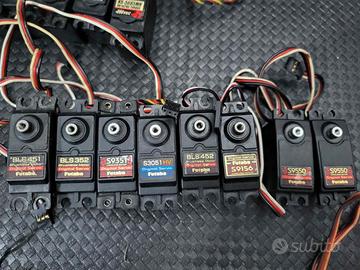 Servi vari tra cui Hitec/Sanwa/Orion/ Ace racing