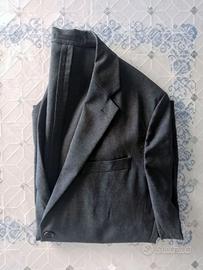 Uniqlo giacca uomo slim fit grigio scuro