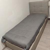 Letto singolo Big Town più materasso 