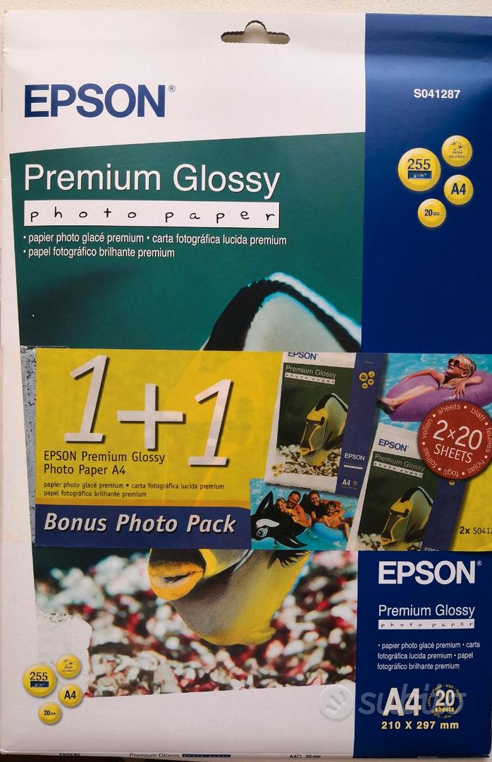 Carta Fotografica Epson Premium Glossy - S041287 - Fotografia In vendita a  Cuneo