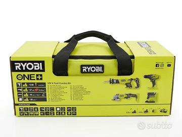 Ryobi ONE+ 18V Kit 4 Elettroutensili NUOVO – 2 Bat