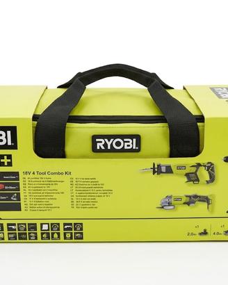 Ryobi ONE+ 18V Kit 4 Elettroutensili NUOVO – 2 Bat