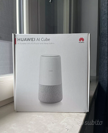 Huawei AI Cube router Wi-Fi 4G Alexa Smart Speaker