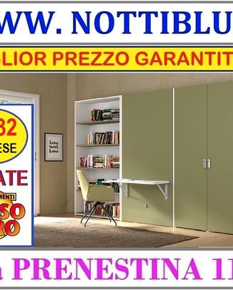 Letto a Scomparsa JERRY 1p - 12 rate a TASSO ZERO