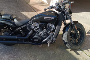 Indian scout bobber
