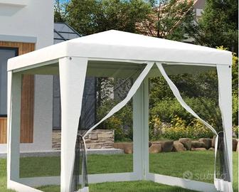 gazebo 2,50x2,50 alto 2,45