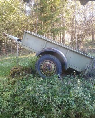 Carro militare 1ton autofrenante