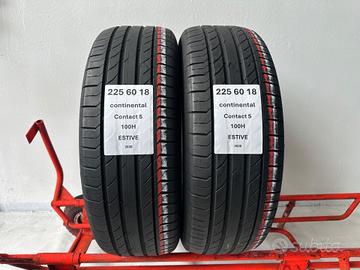 2 gomme 225 60 18 CONTINENTAL