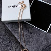 PANDORA 580515cz Collana 45 cm Cerchio Rose