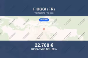 Immobile in asta di 60 m² a Fiuggi