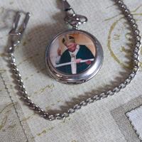 Orologio a cipolla con immagine del Papa 