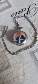 Orologio a cipolla con immagine del Papa 