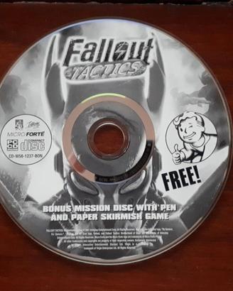 fallout tactics pc video gioco ita pc computer cd