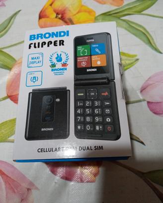 cellulare Gsm Dual SIM Brondi Flipper