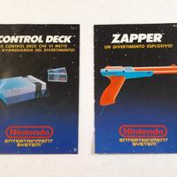 Manuale NINTENDO NES CONTROL DECK + ZAPPER
