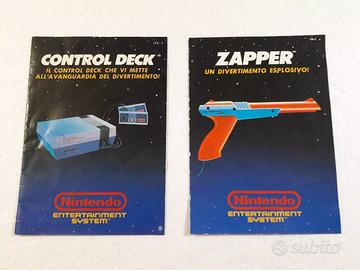 Manuale NINTENDO NES CONTROL DECK + ZAPPER