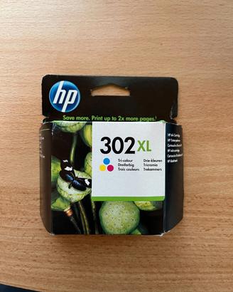 1 cartuccia nuova HP302XL tricolor Gial,Ciano,Mage